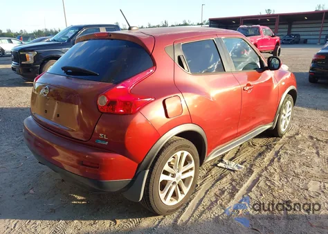 2012 Nissan Juke Sl from USA, damaged, VIN JN8AF5MR3CT115322